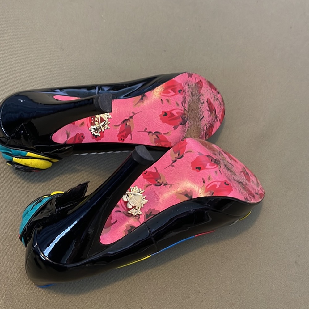 GORGEOUS BETSEY JOHNSON. Vero Cuoio Open toe. High heels womens shoes size 7” - Picture 15 of 15